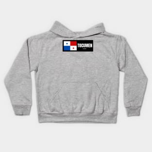 Tocumen City with Panama Flag Kids Hoodie